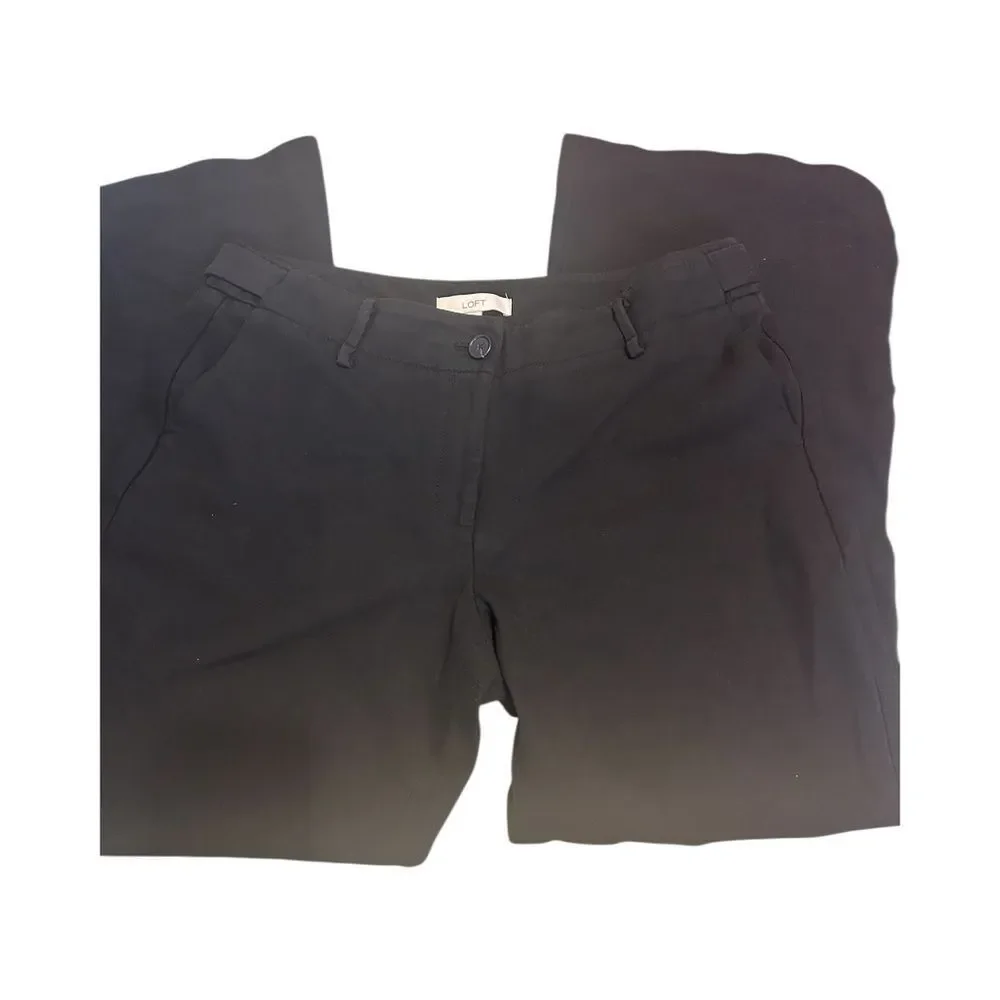 LOFT Black Tailored Trousers